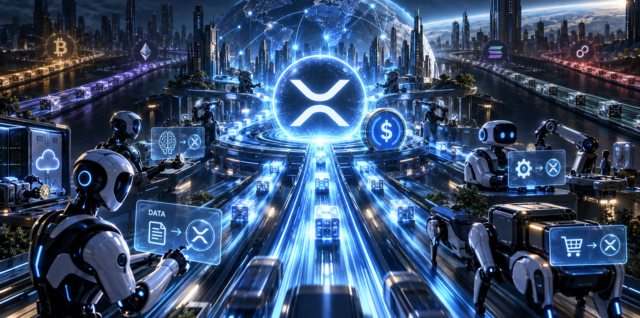 XRPL AI Agents CityScape